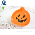 Hand Painted Halloween Pumpkin Decoration Small Ceramic Dish